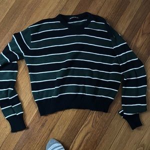 Brandy Melville sweater, green/navy